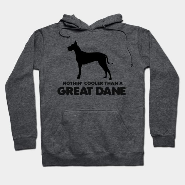 Great Dane Harlequin Great Danes Black and Fawn Great Danes Pattern in Red Hoodie by JessDesigns